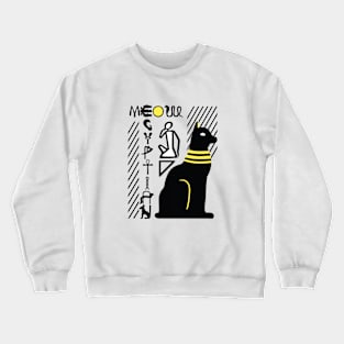 Ancient Egyptian Meow Crewneck Sweatshirt